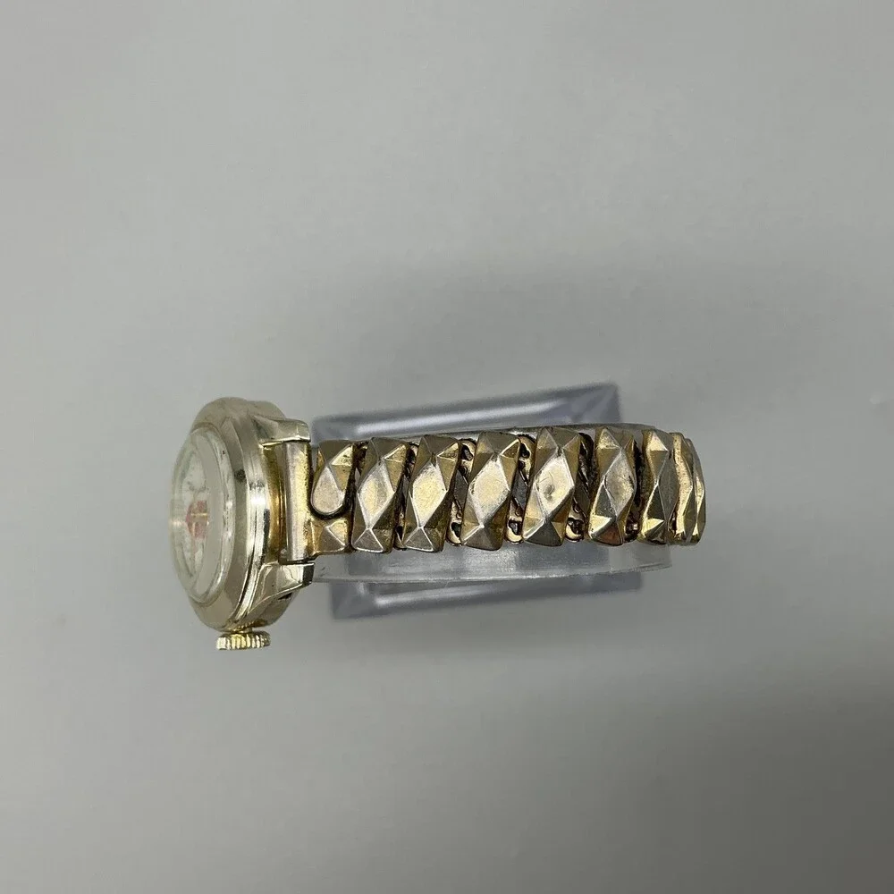Vintage Nelson Lady Nelson Womens Watch 26mm Two Tone Antimagnetic Swiss